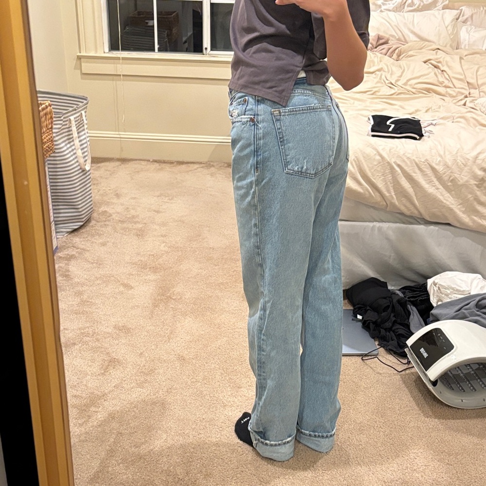 RE/DONE easy straight Jean 25